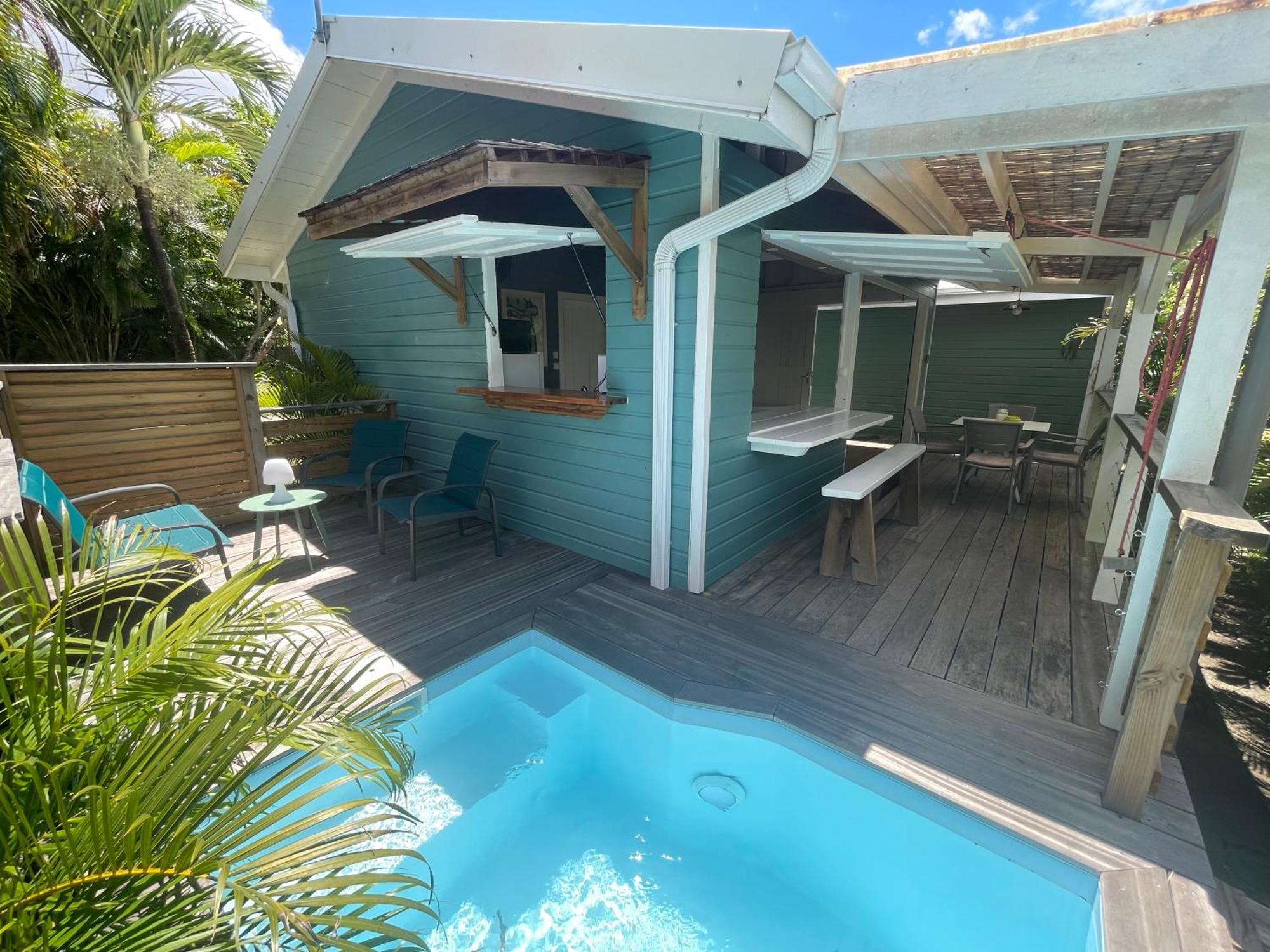 Tres Joli Bungalow Et Sa Petite Piscine Privee Riviere-Salee Extérieur photo